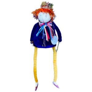 Hallmark Make A Wish “Wish Sister” Shelf Sitter 13” Vintage Purple Wish Doll